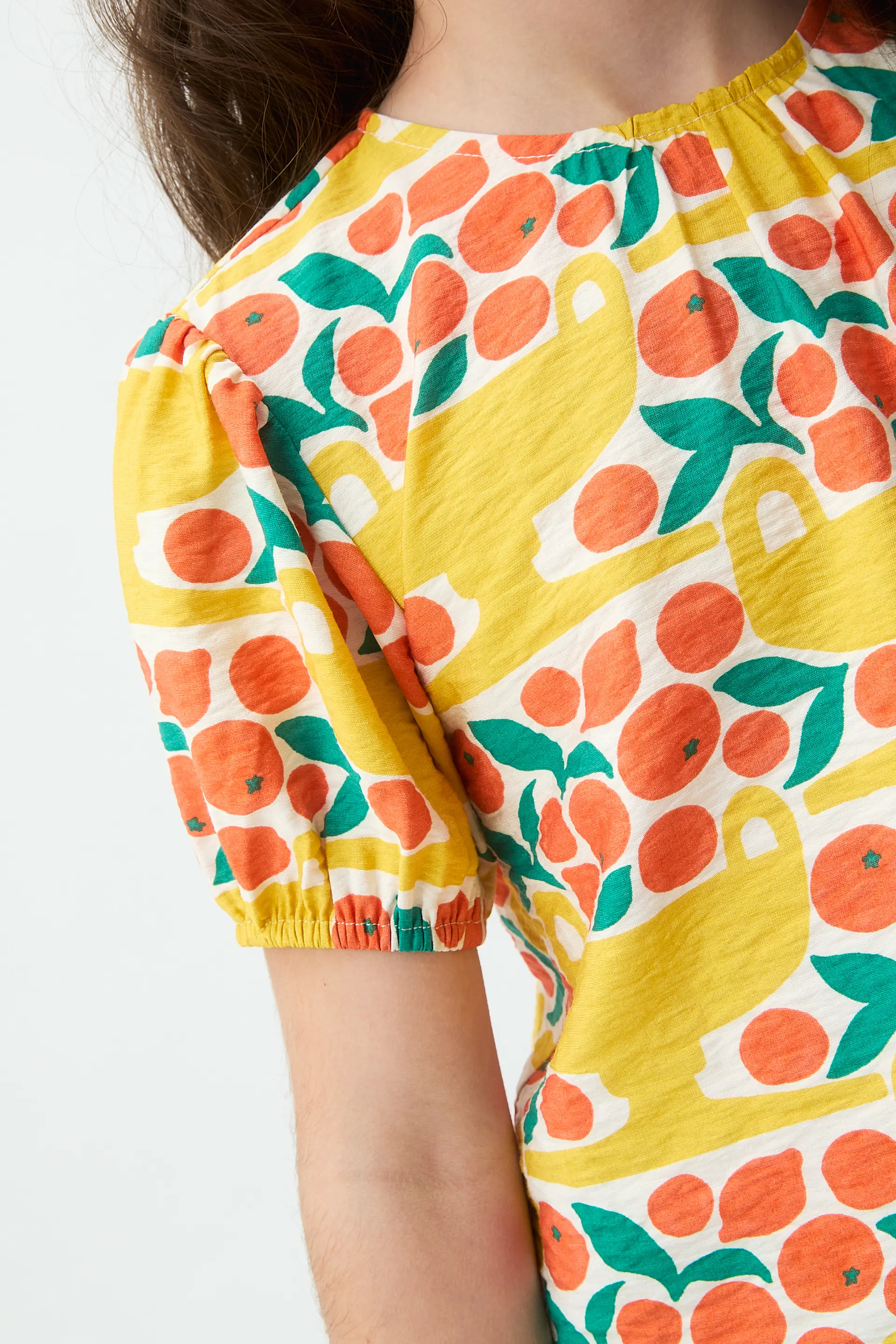 Top de niña con estampado Citrus - Image 3
