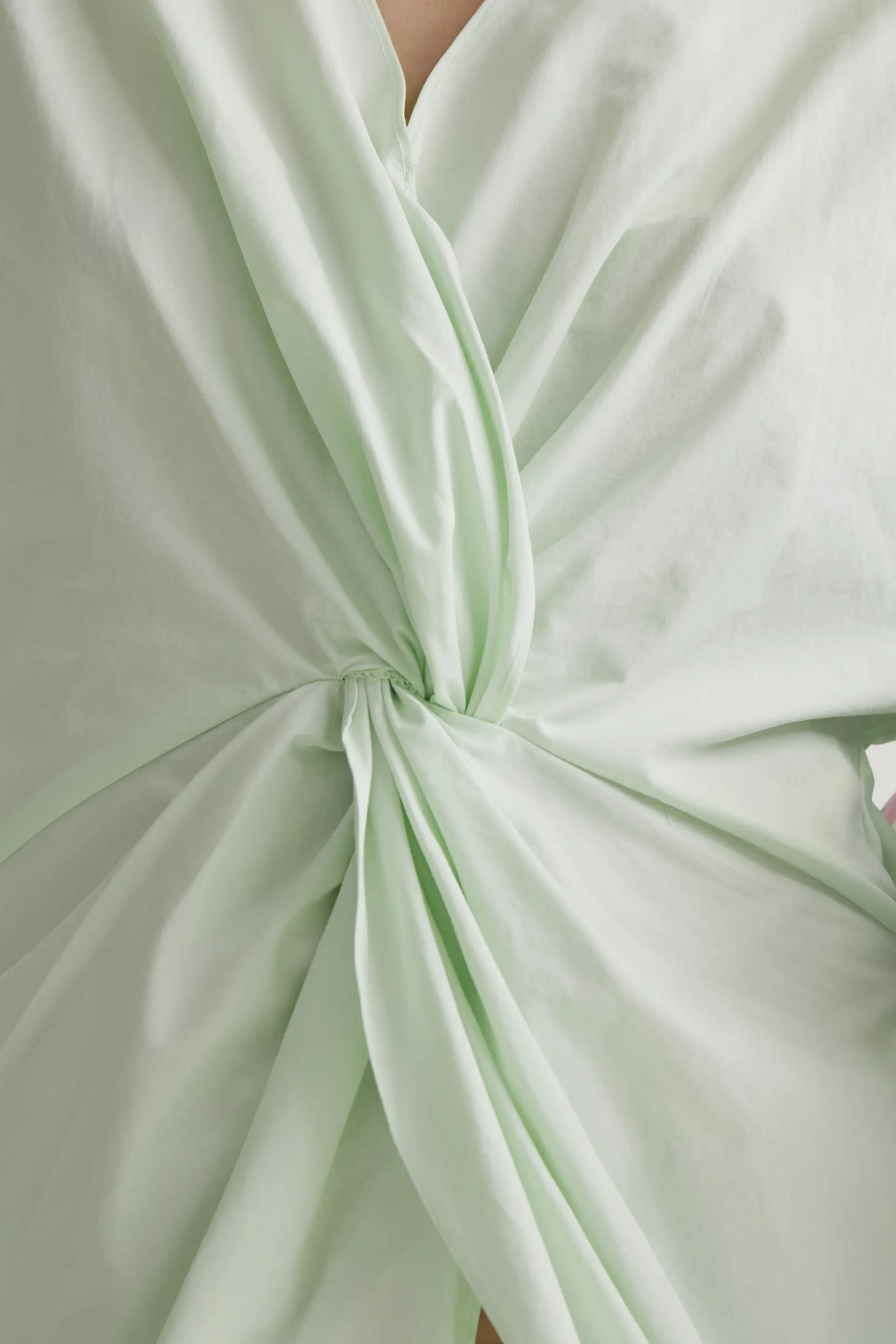 Top drapeado verde - Image 4