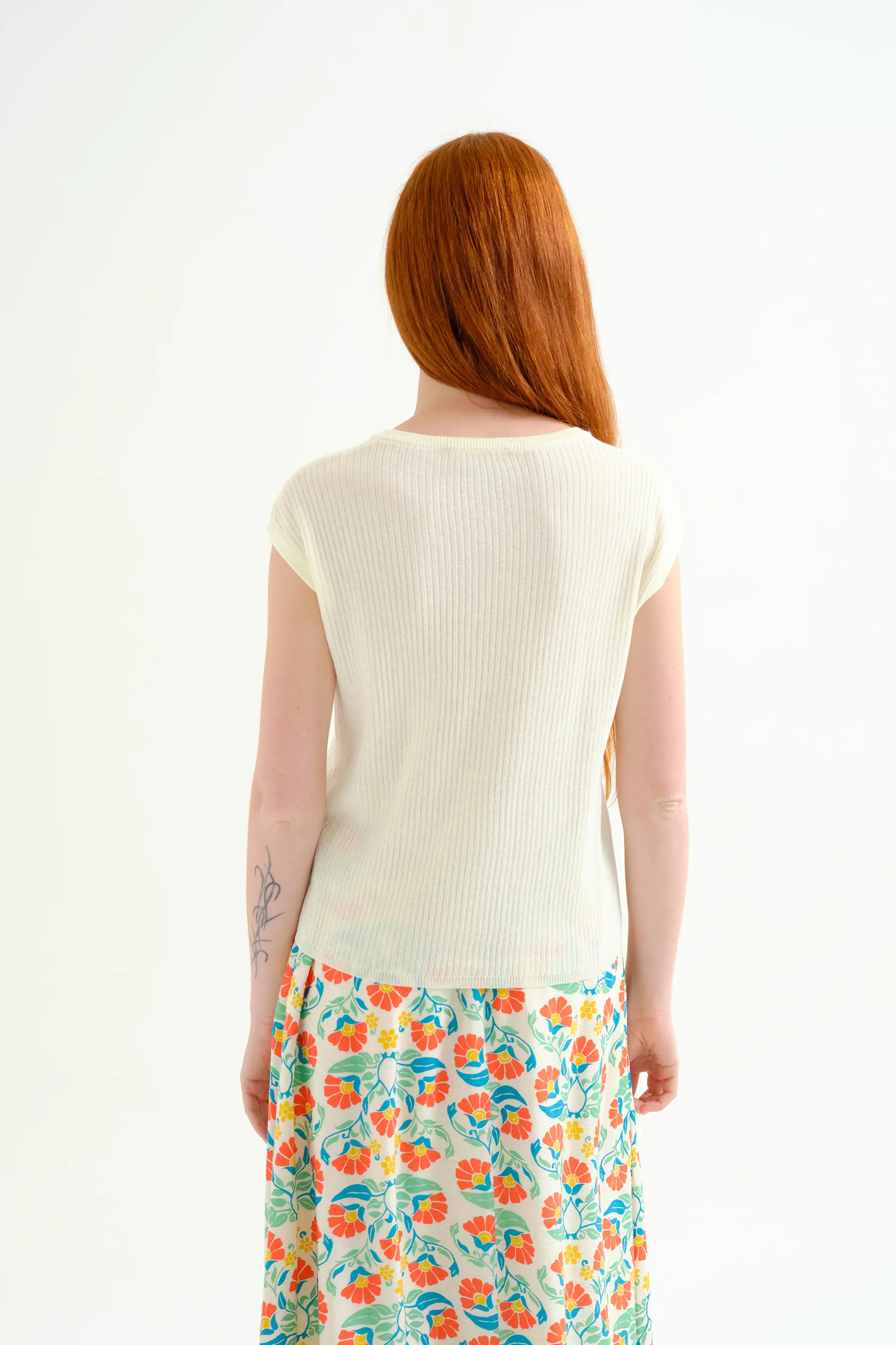 Top punto blanco roto - Image 3