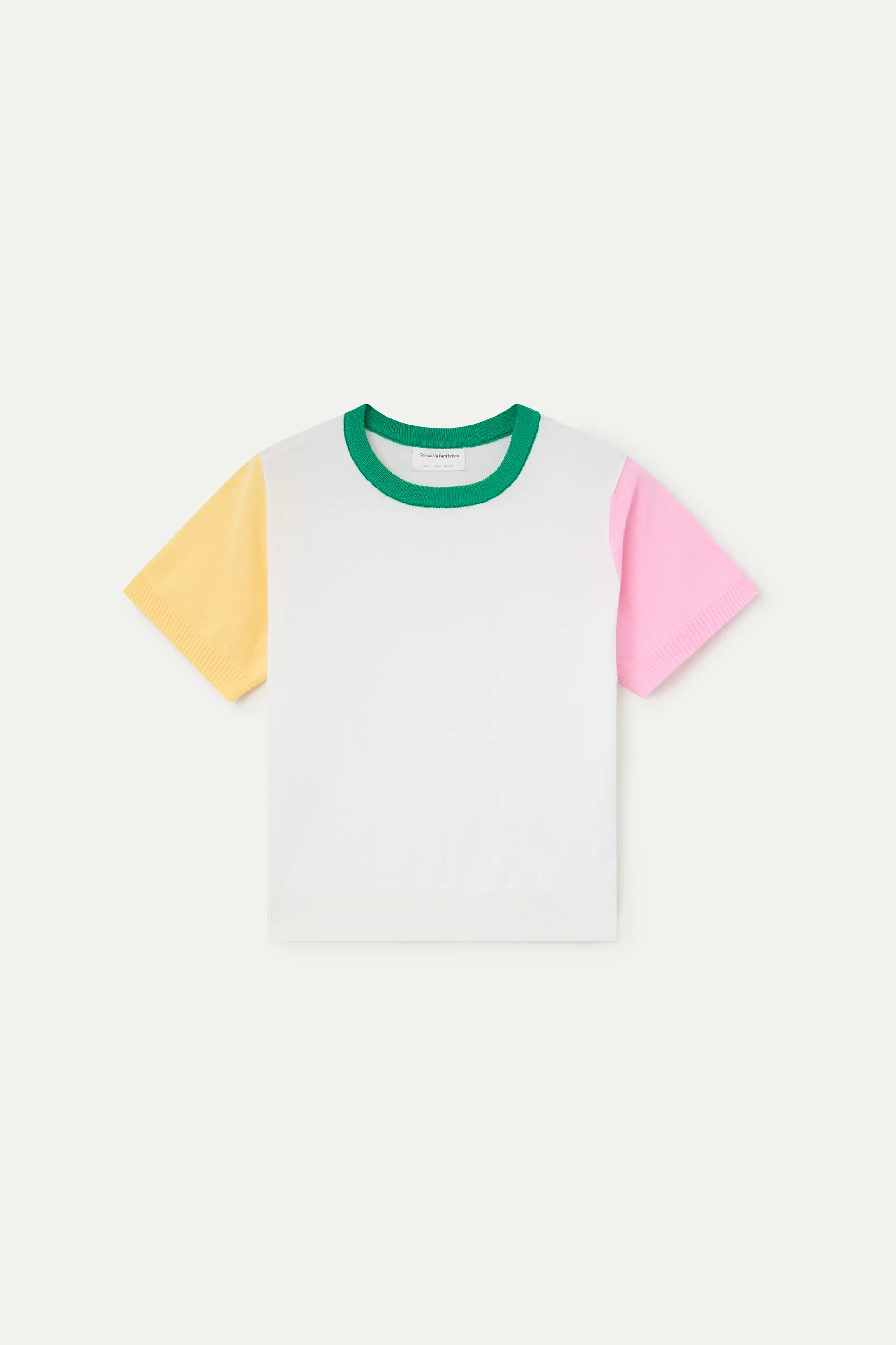 Top punto con detalles multicolor - Image 2