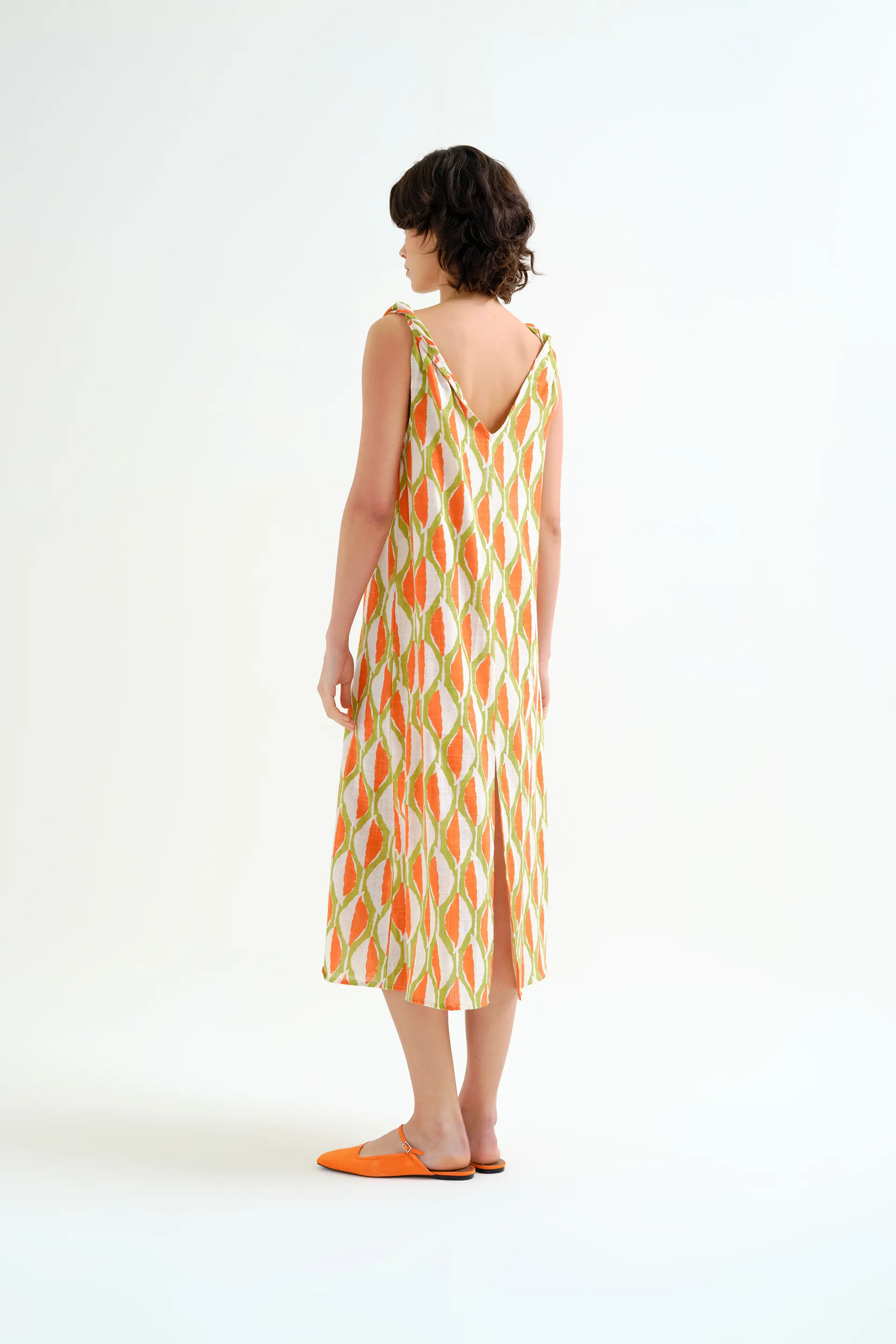 Vestido corto con estampado Aloe - Image 3
