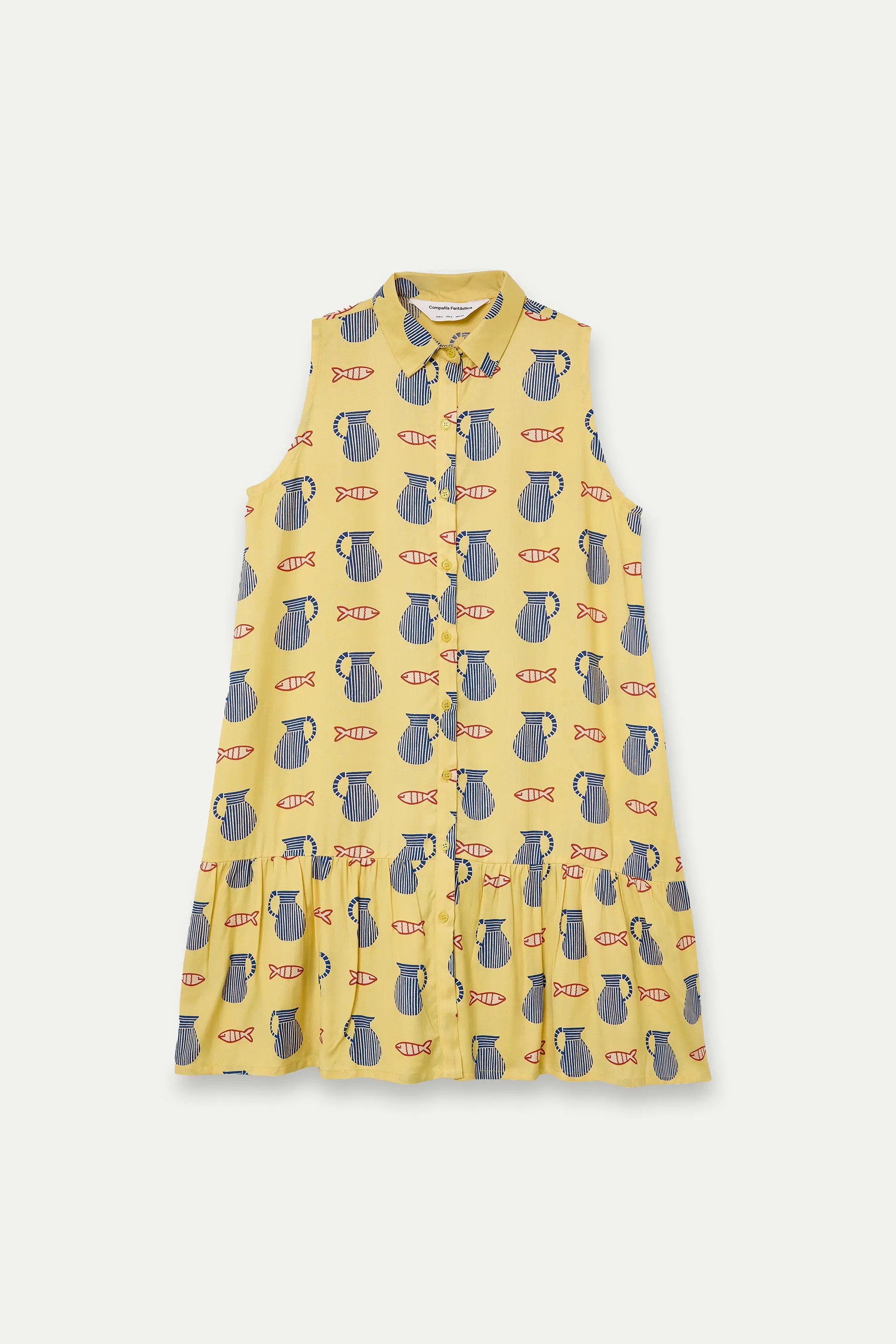 Vestido corto con estampado Brava - Image 2