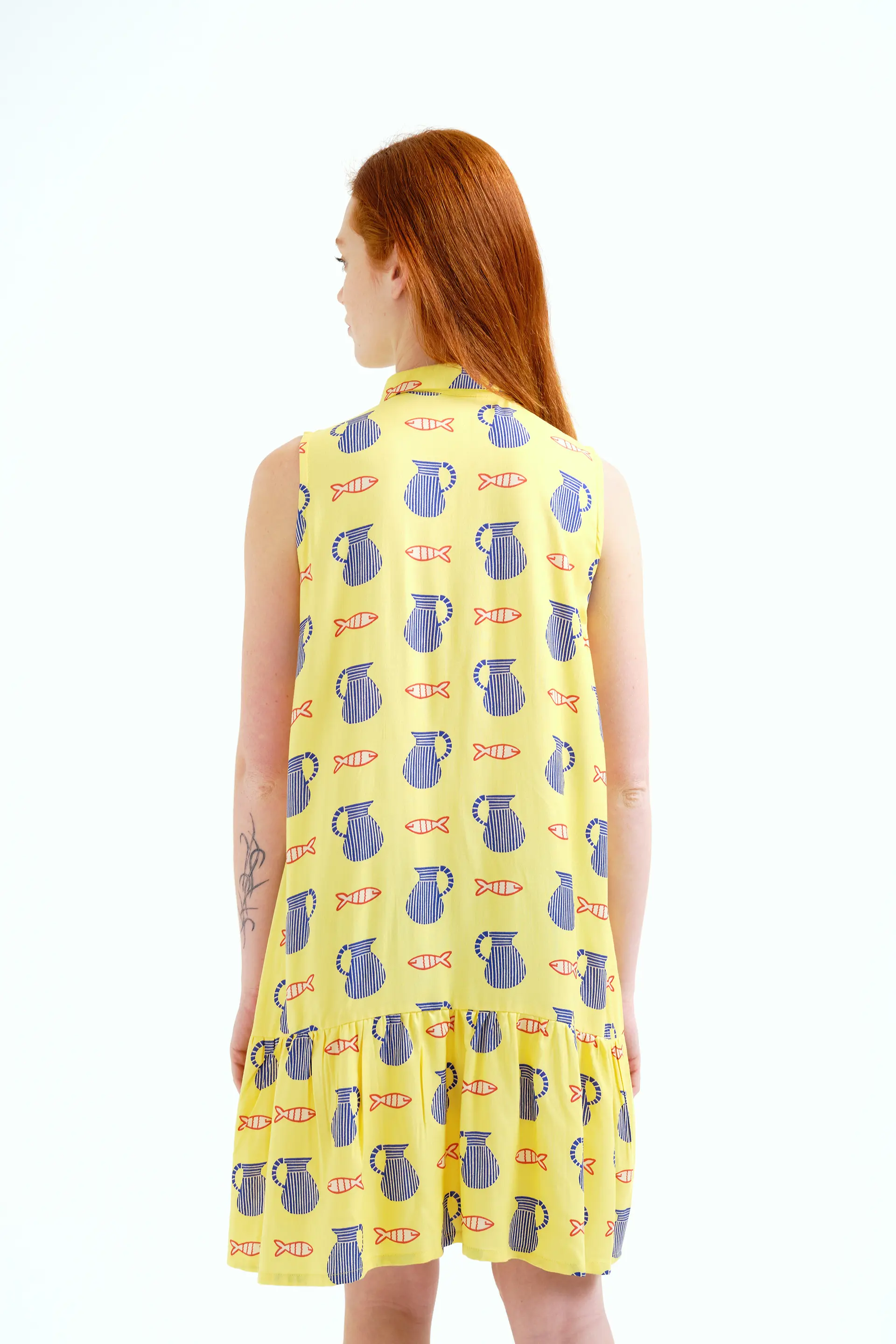 Vestido corto con estampado Brava - Image 3