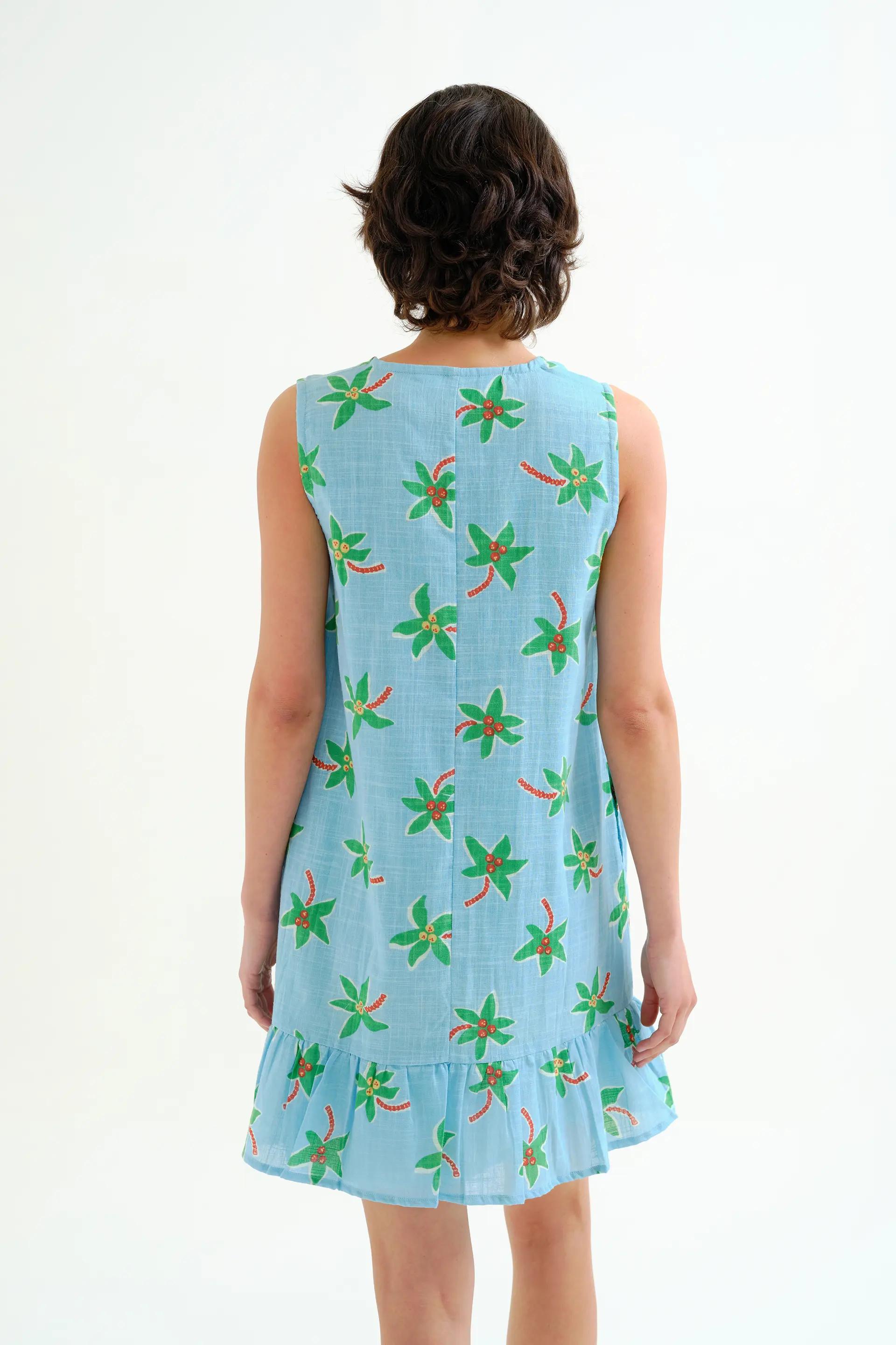Vestido corto con estampado Cocotero Small - Image 3