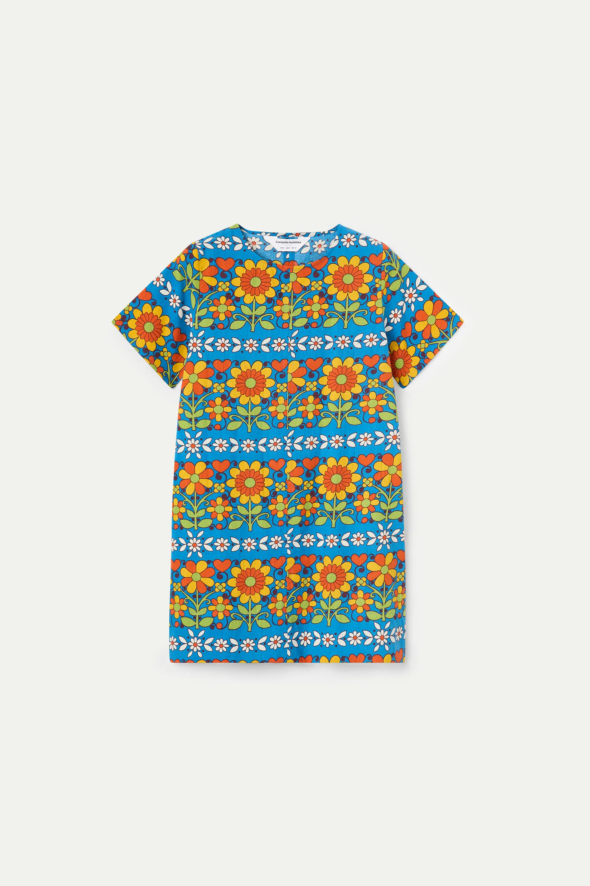 Vestido corto con estampado Garden - Image 2