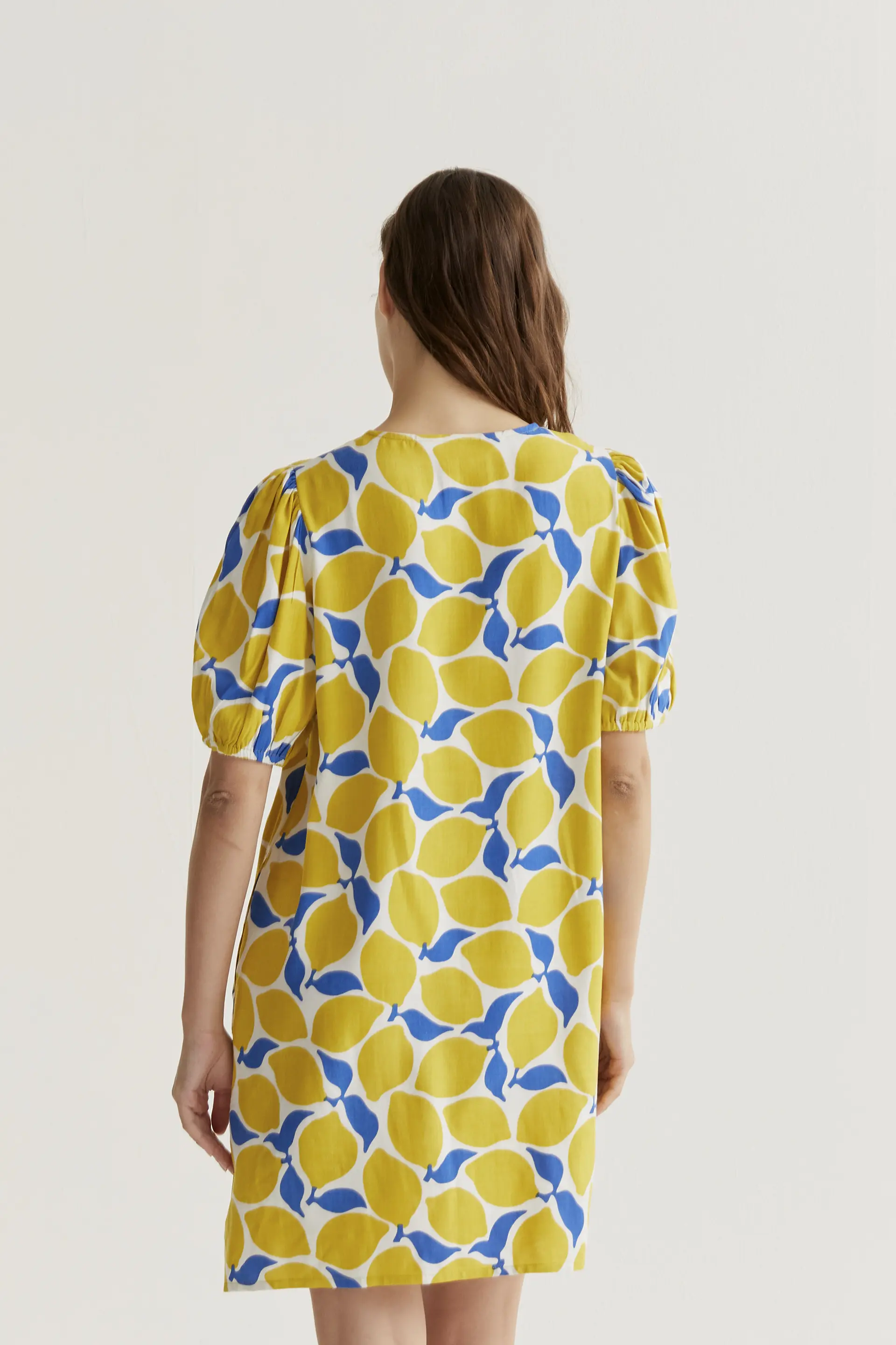 Vestido corto con estampado Limoncello - Image 3