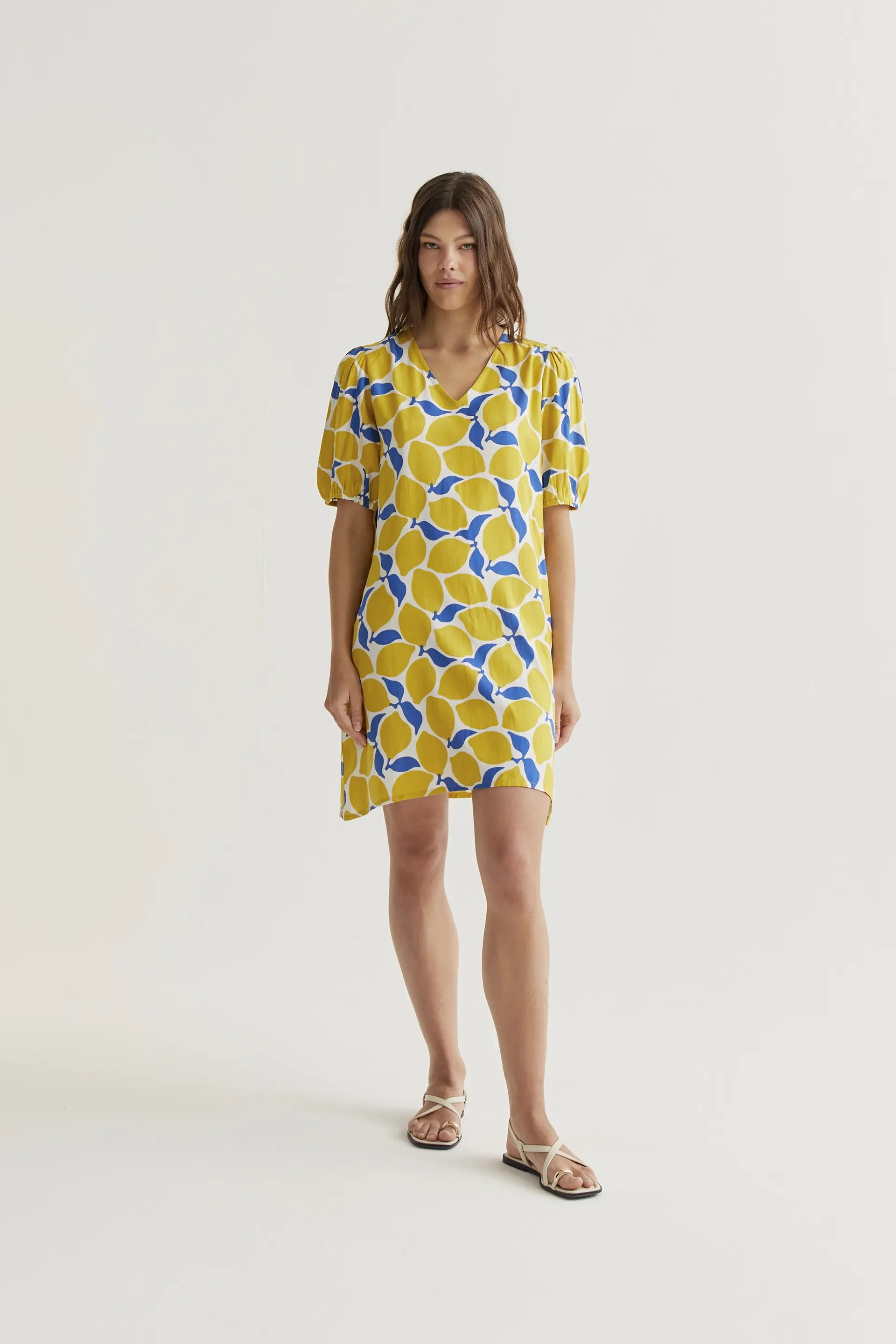 Vestido corto con estampado Limoncello - Image 5