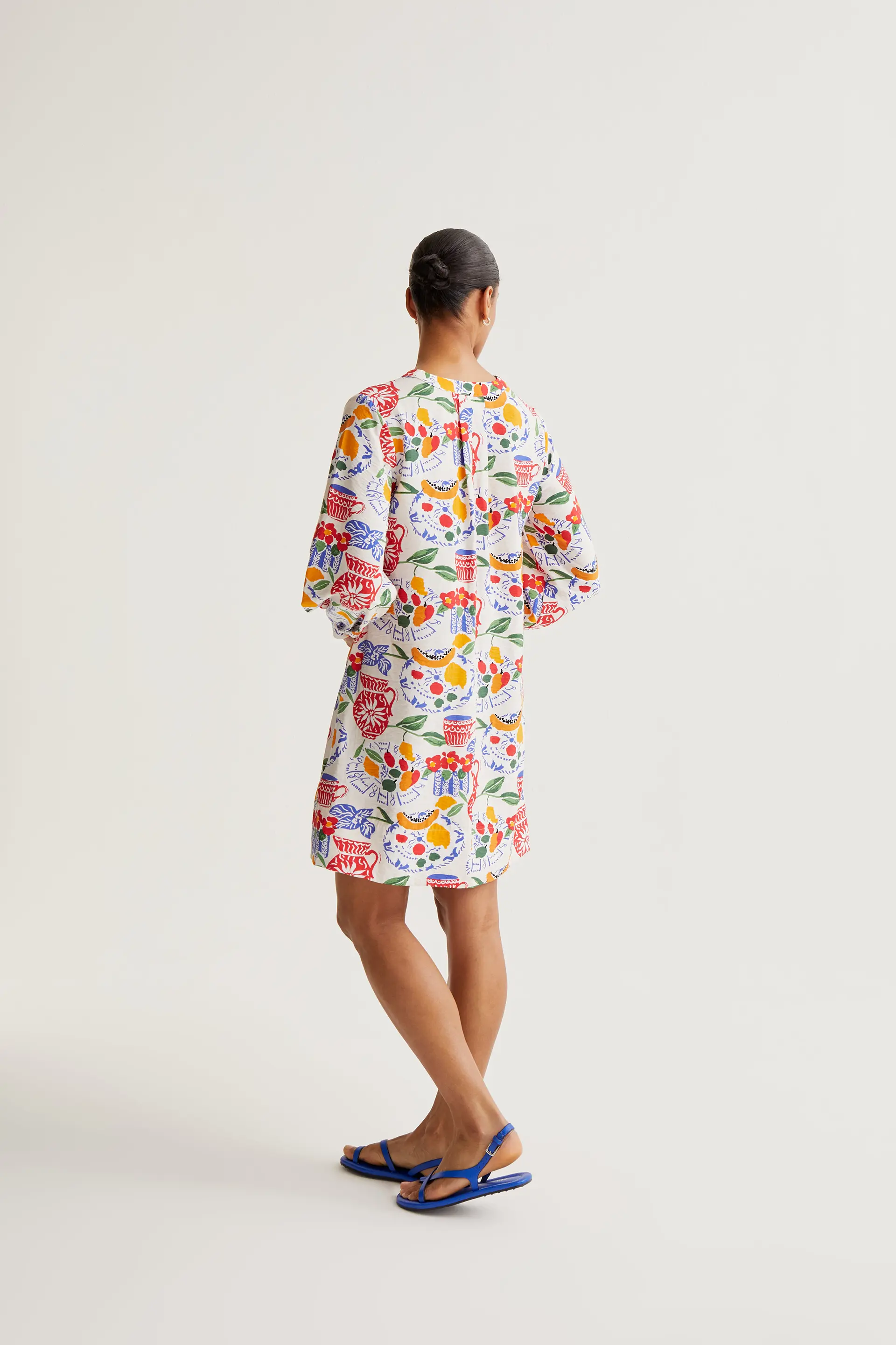 Vestido corto con estampado Lush - Image 3