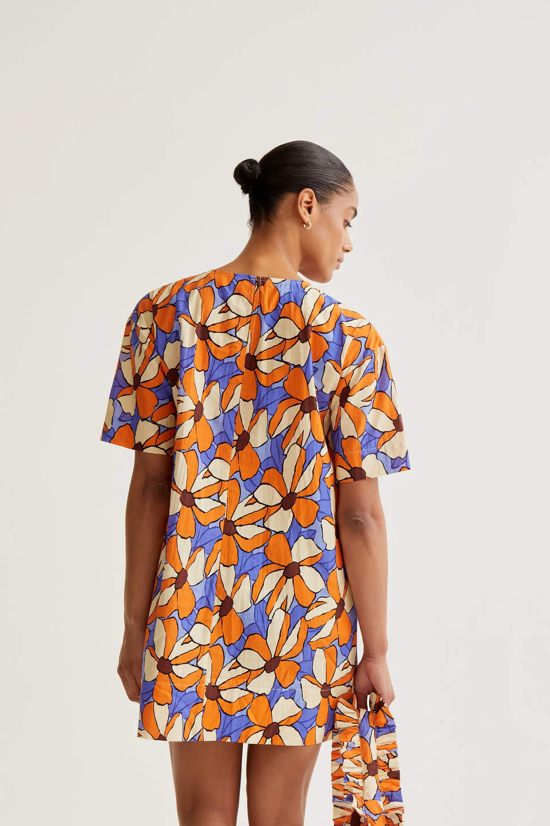 Vestido corto con estampado Marigold - Image 3