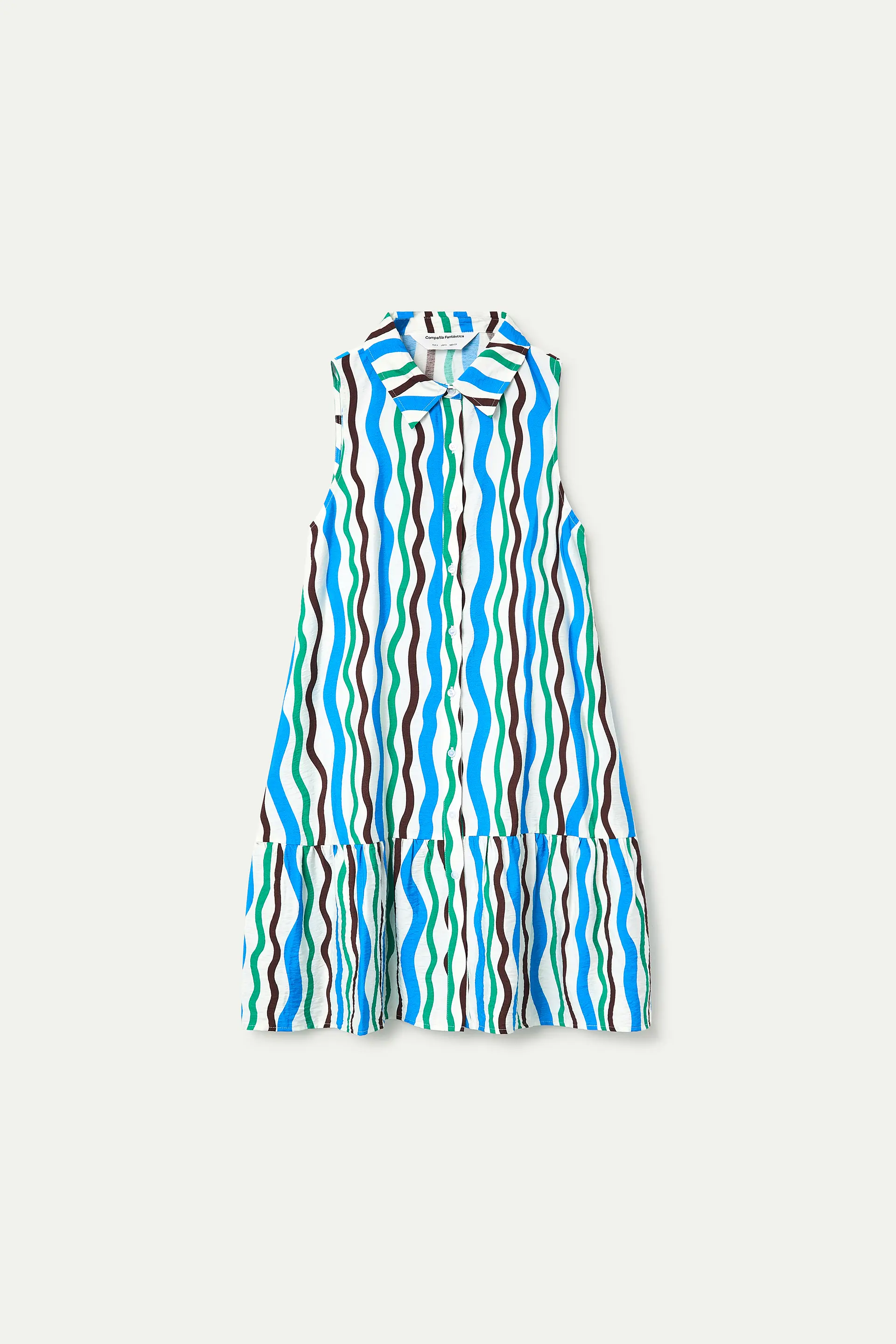 Vestido corto con estampado Sea & Mountain - Image 2