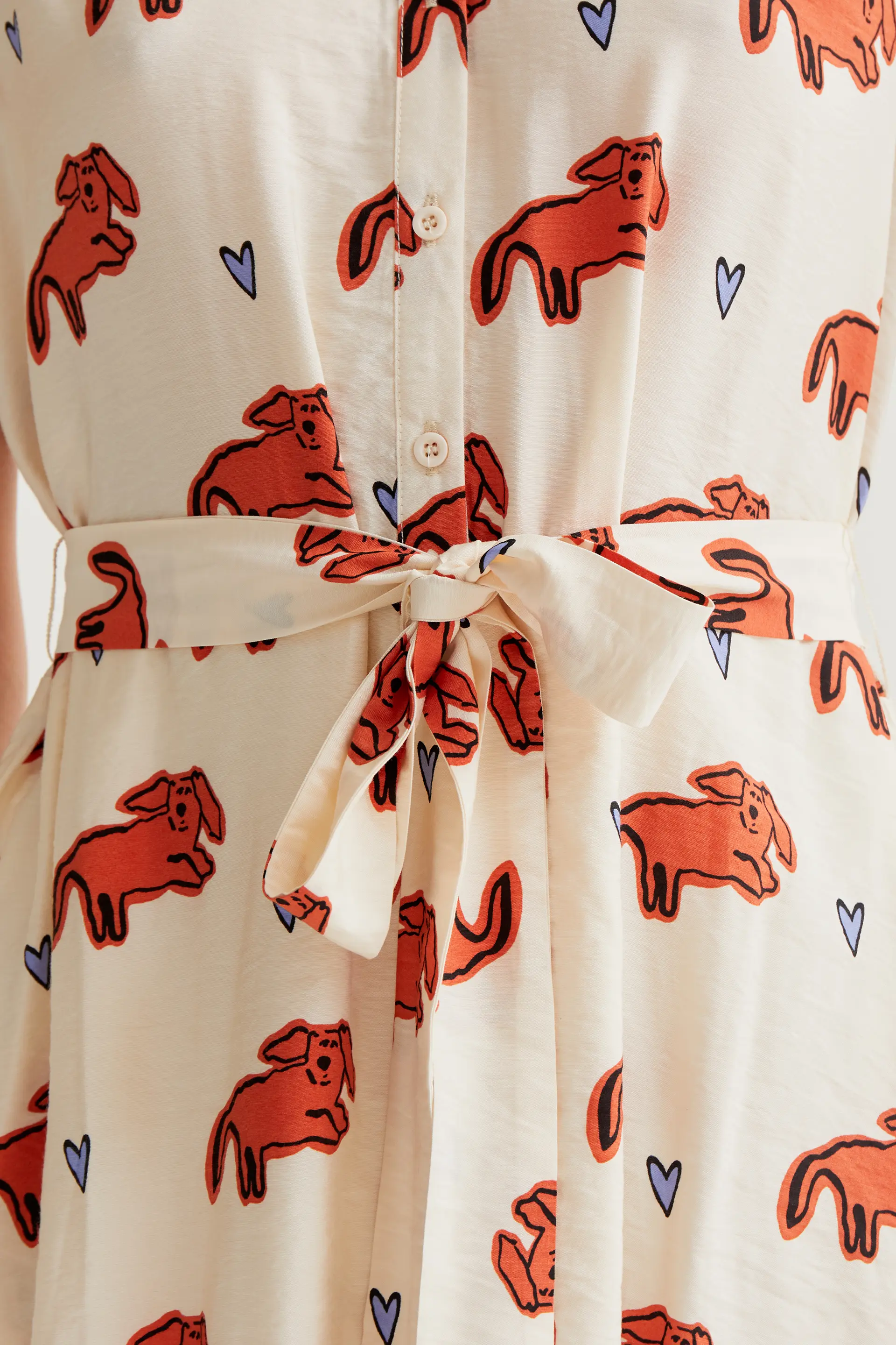 Vestido corto con estampado Tochi - Image 4
