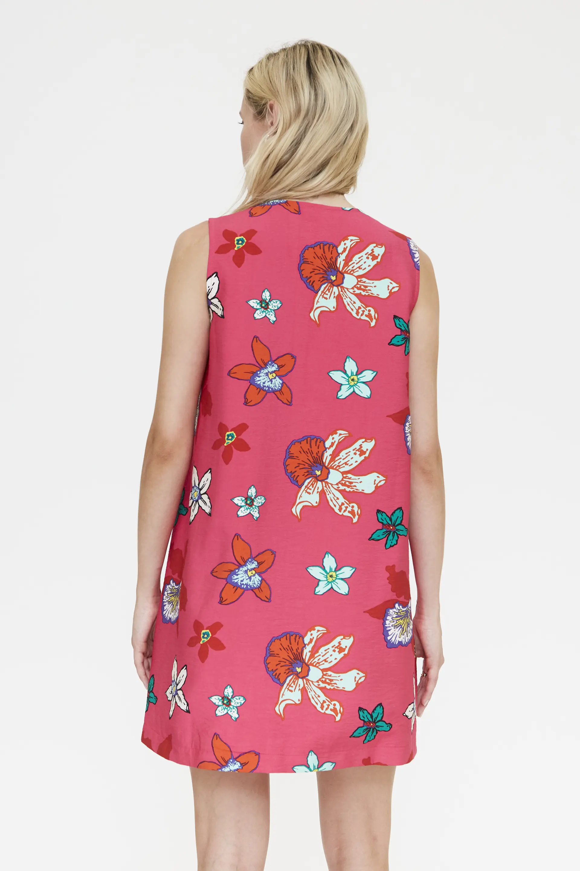Vestido corto con estampado Vanda - Image 3