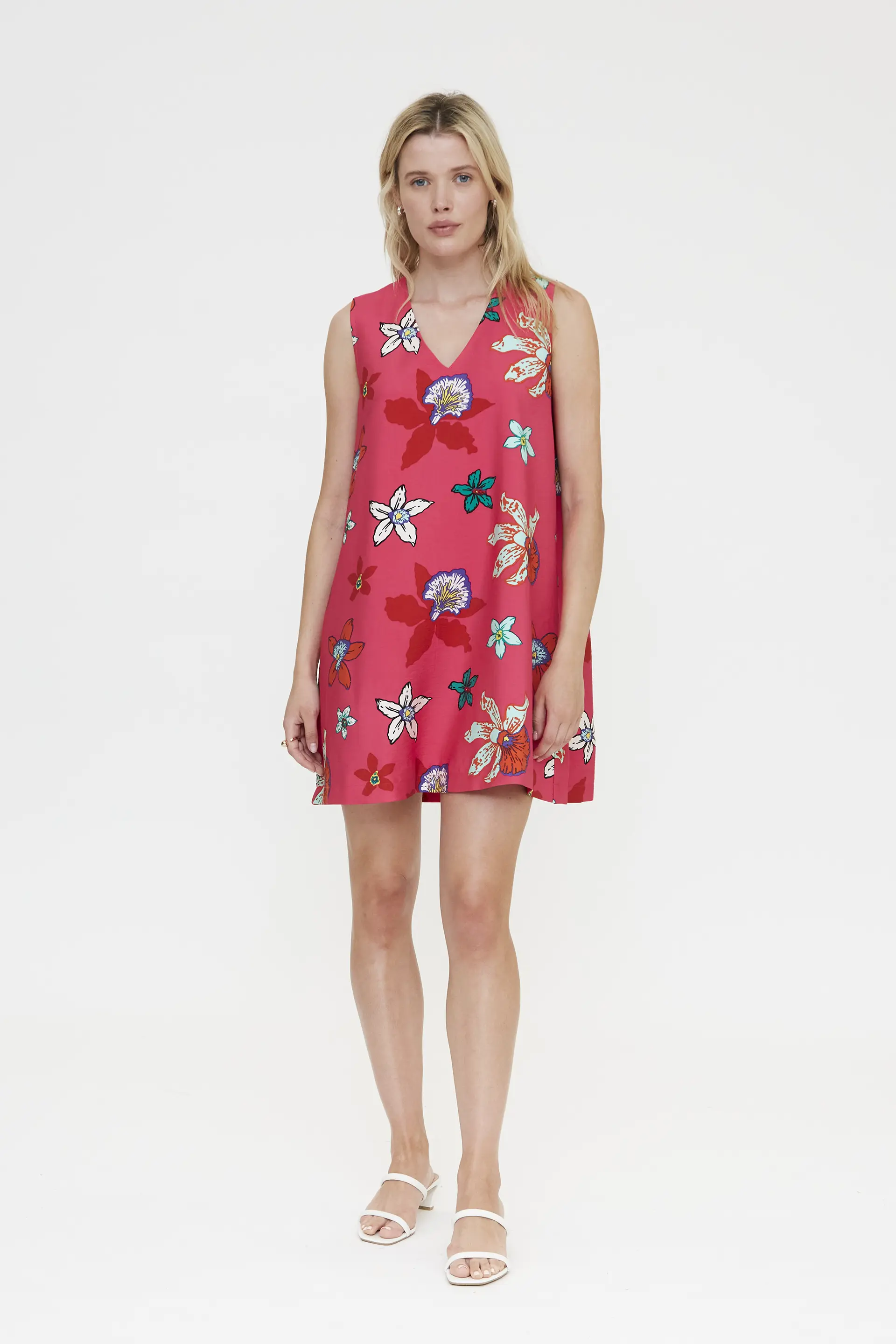 Vestido corto con estampado Vanda - Image 4