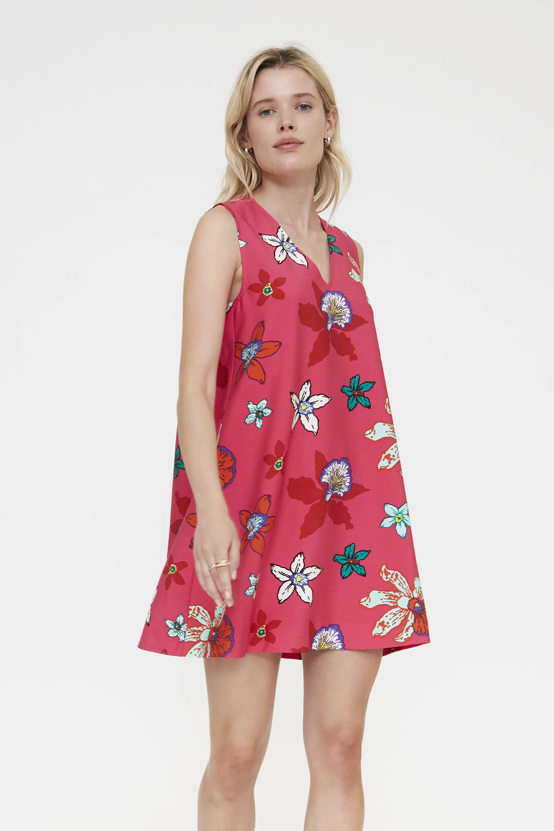 Vestido corto con estampado Vanda - Image 5