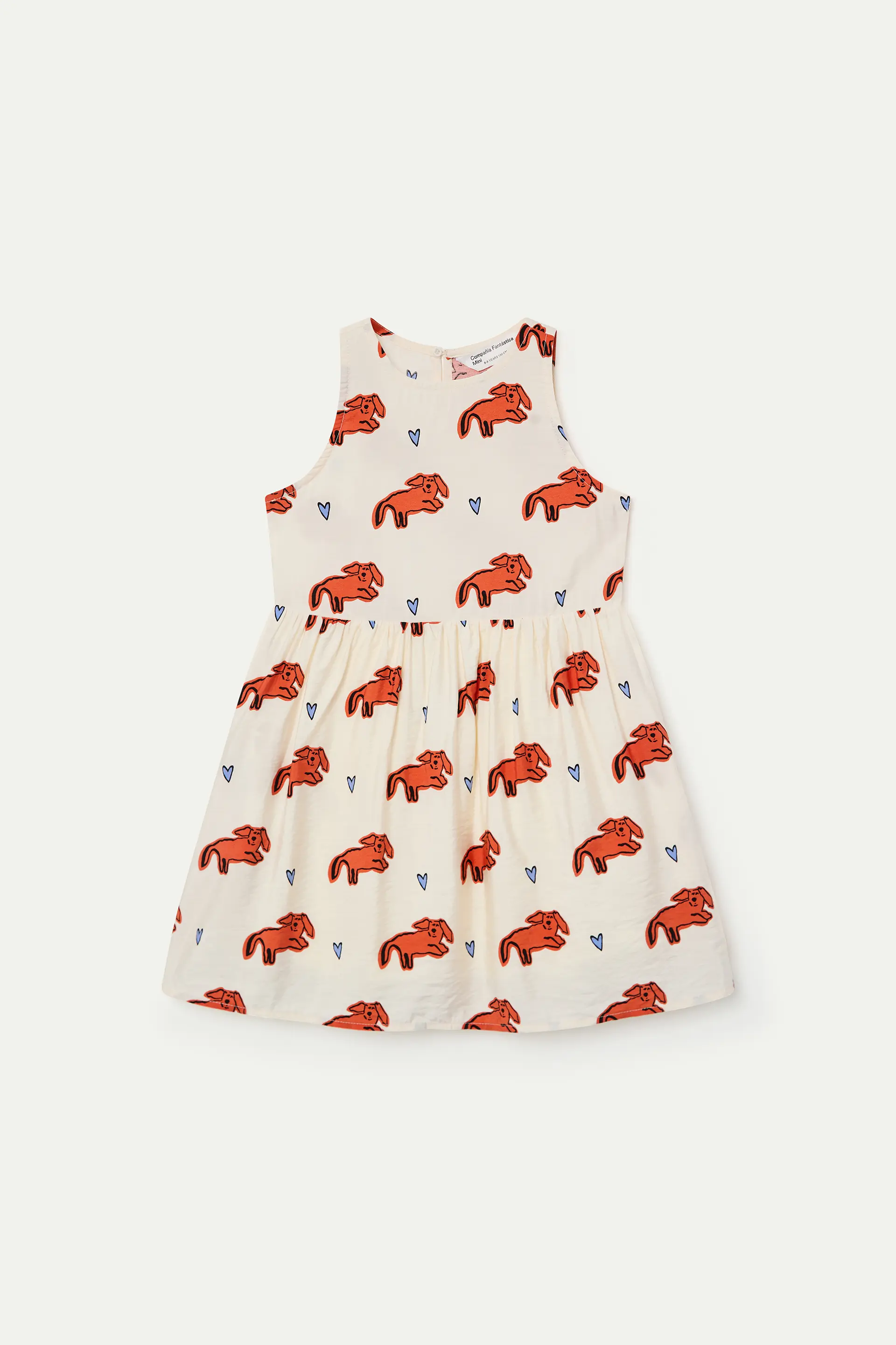 Vestido corto de niña con estampado Tochi - Image 2