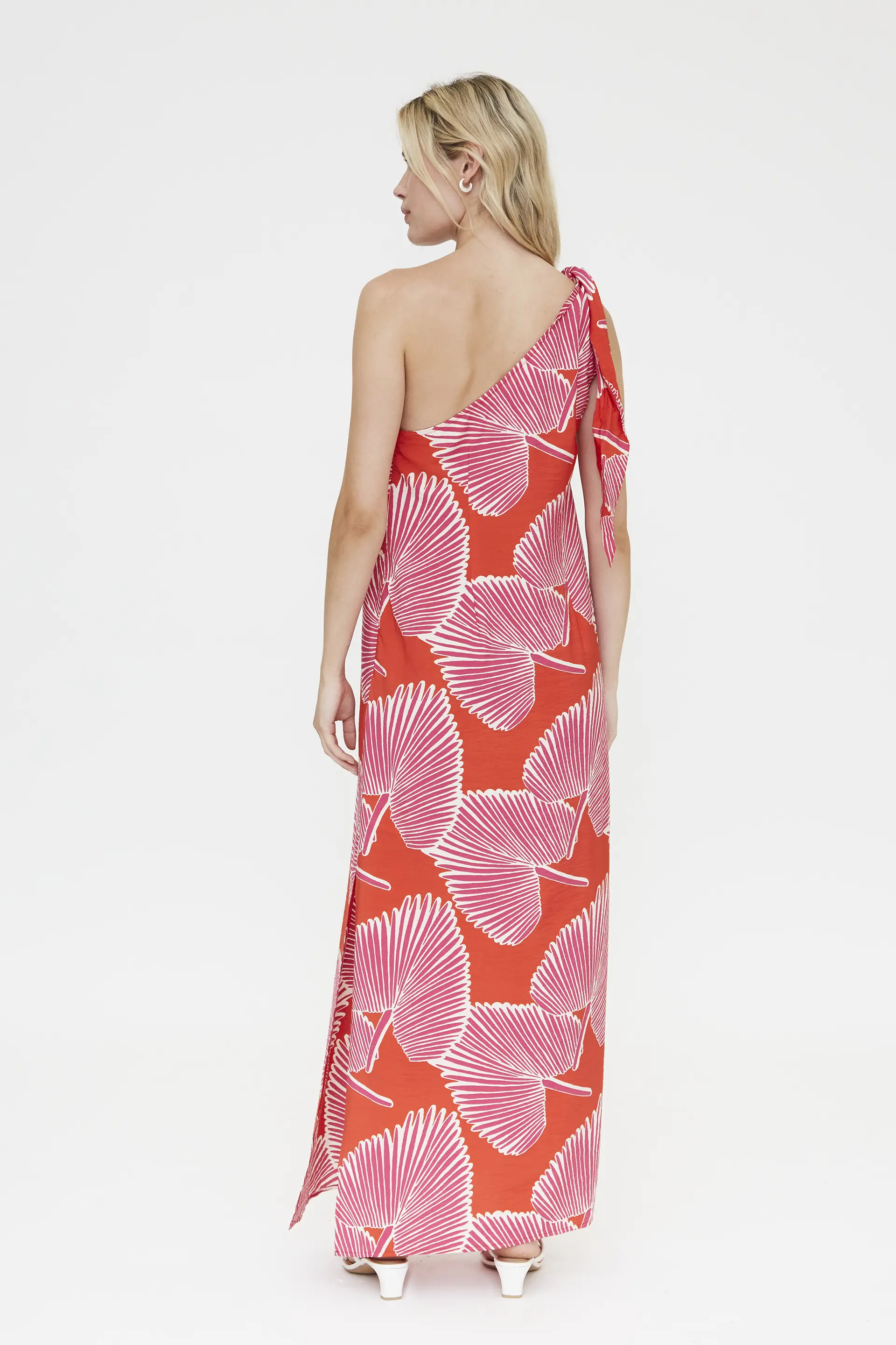 Vestido largo con estampado Palmito - Image 3