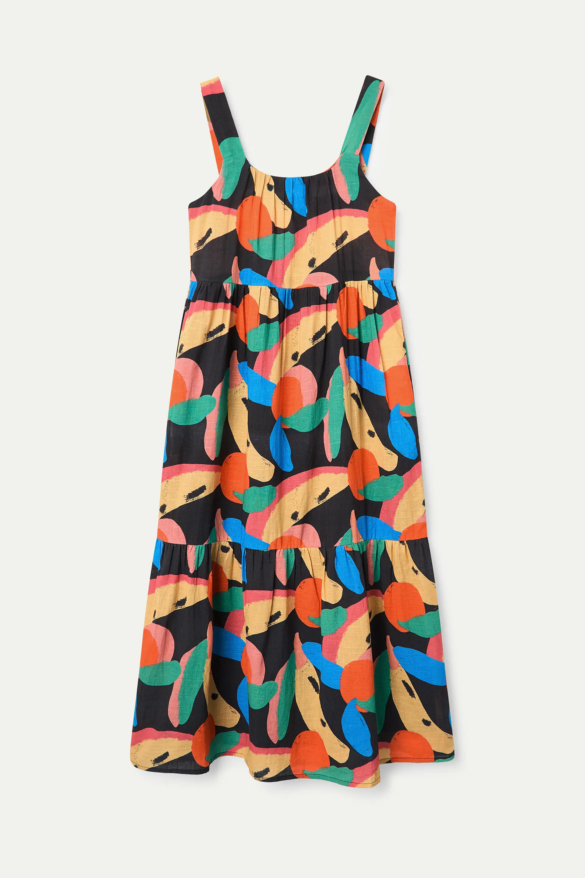 Vestido largo con estampado Tutti Frutti Big - Image 2