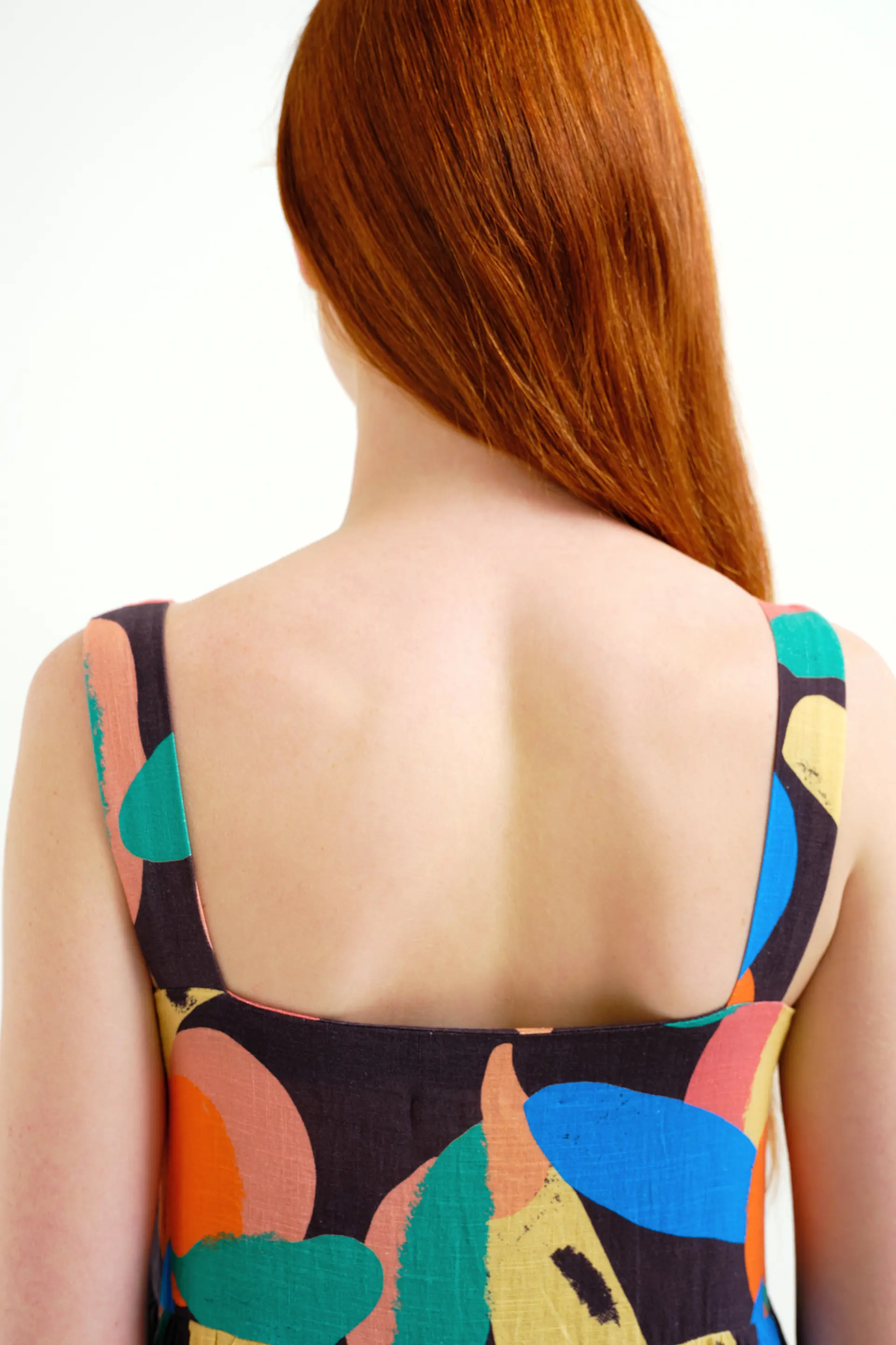Vestido largo con estampado Tutti Frutti Big - Image 4