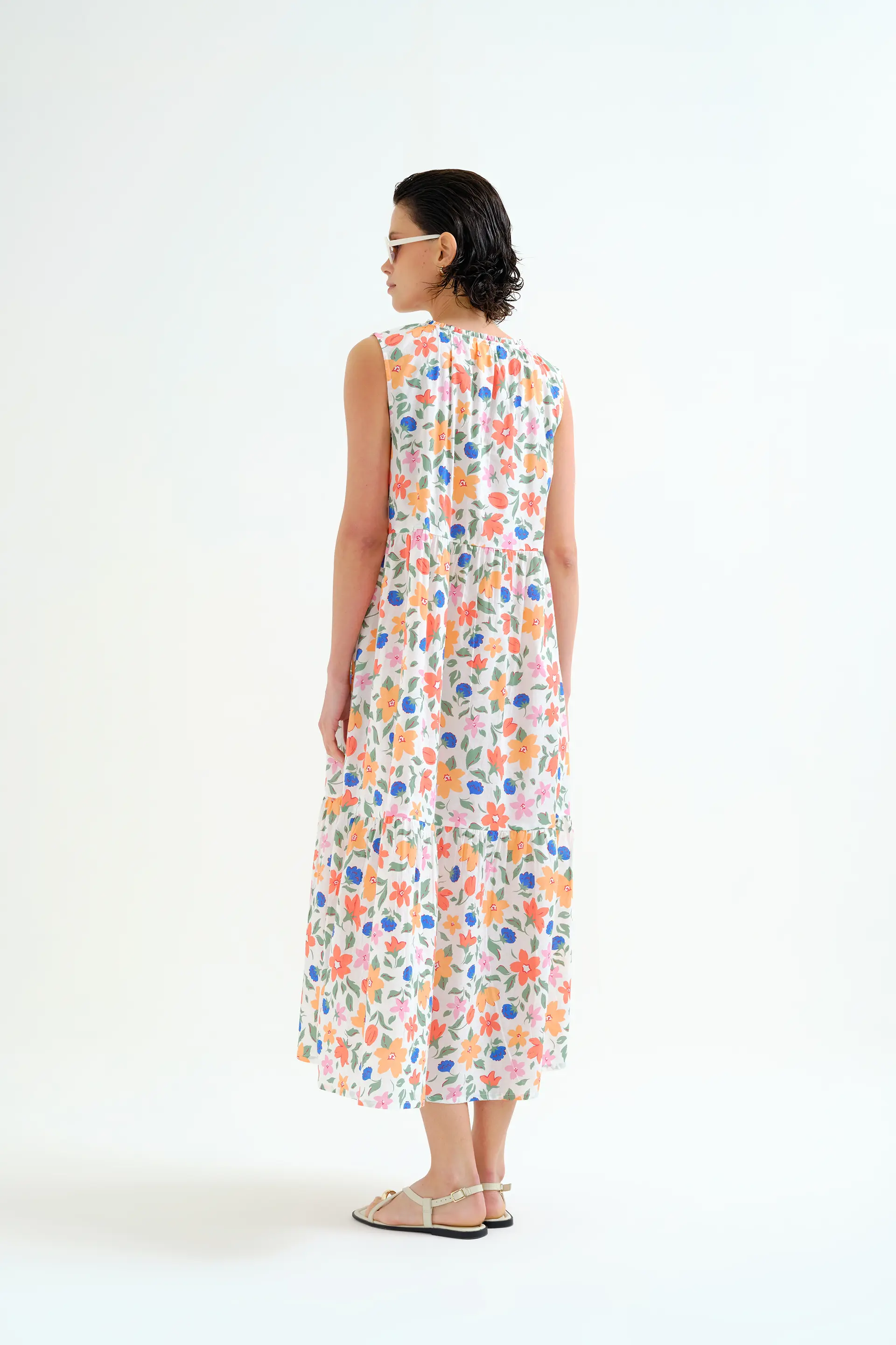 Vestido largo playero con estampado Lily Big - Image 3