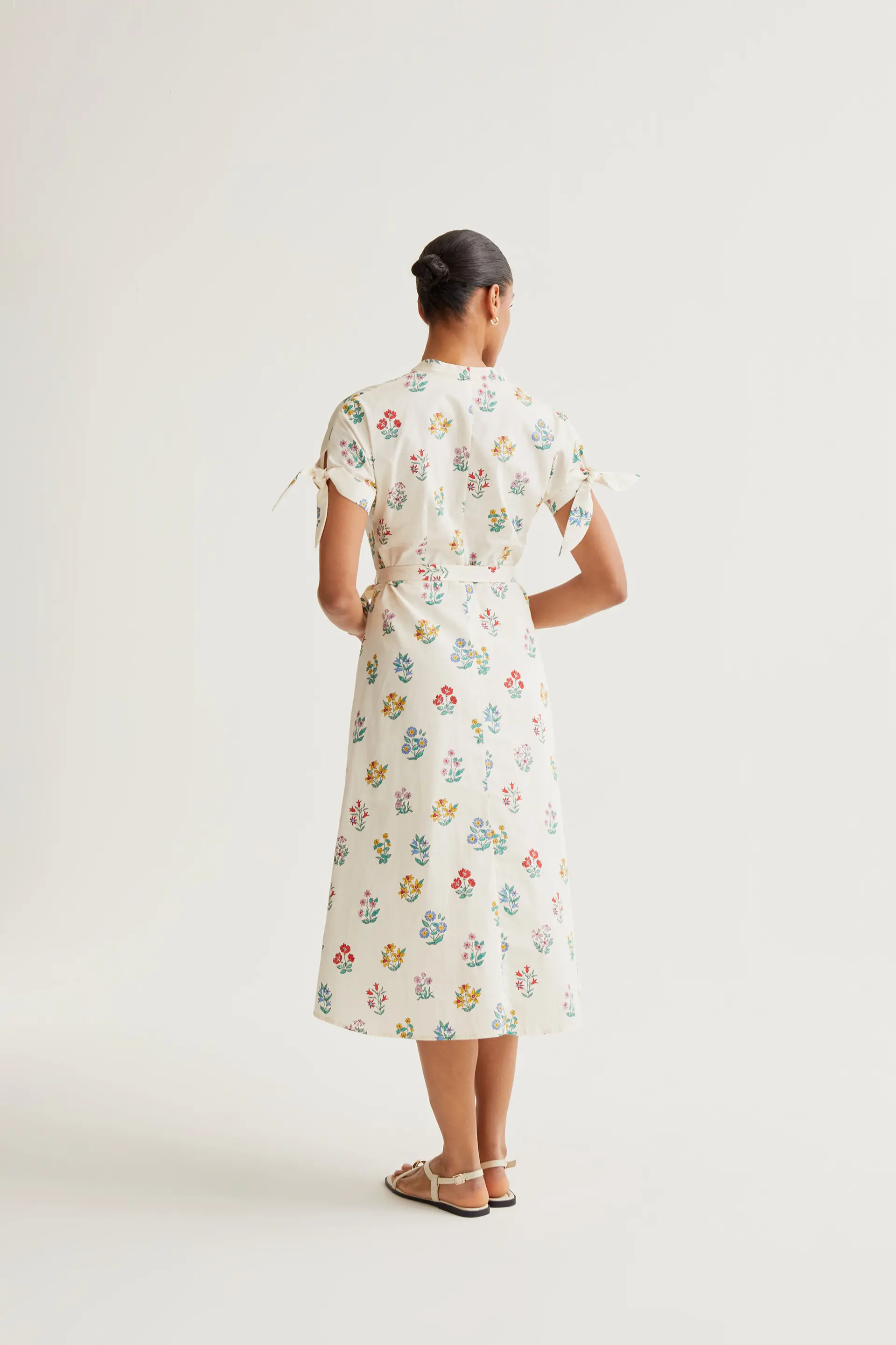 Vestido midi con estampado Gardener - Image 3