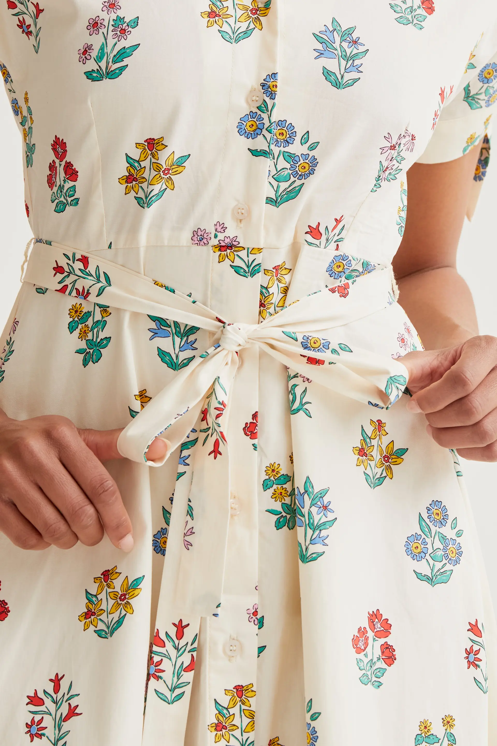 Vestido midi con estampado Gardener - Image 4