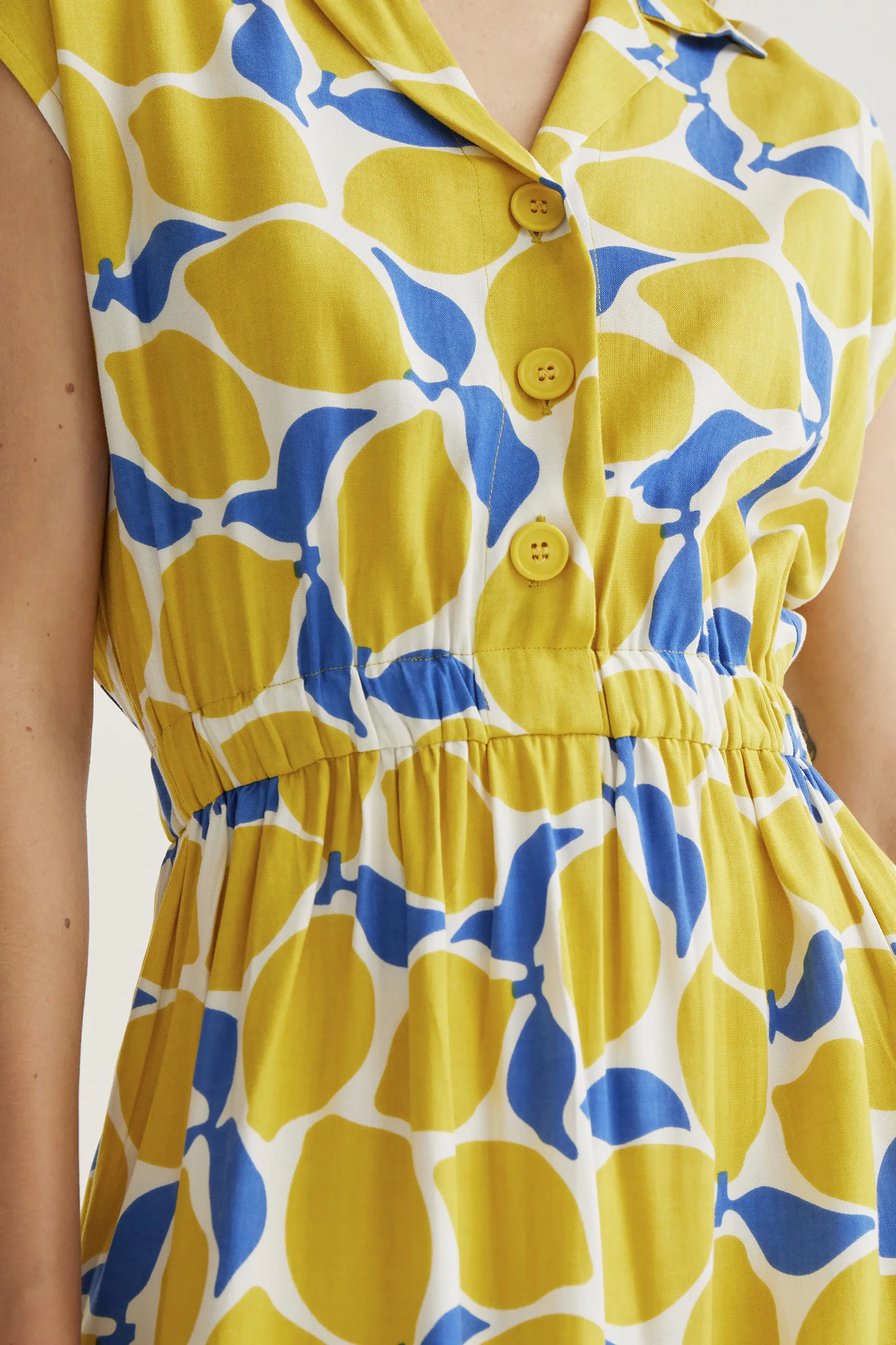 Vestido midi con estampado Limoncello - Image 4