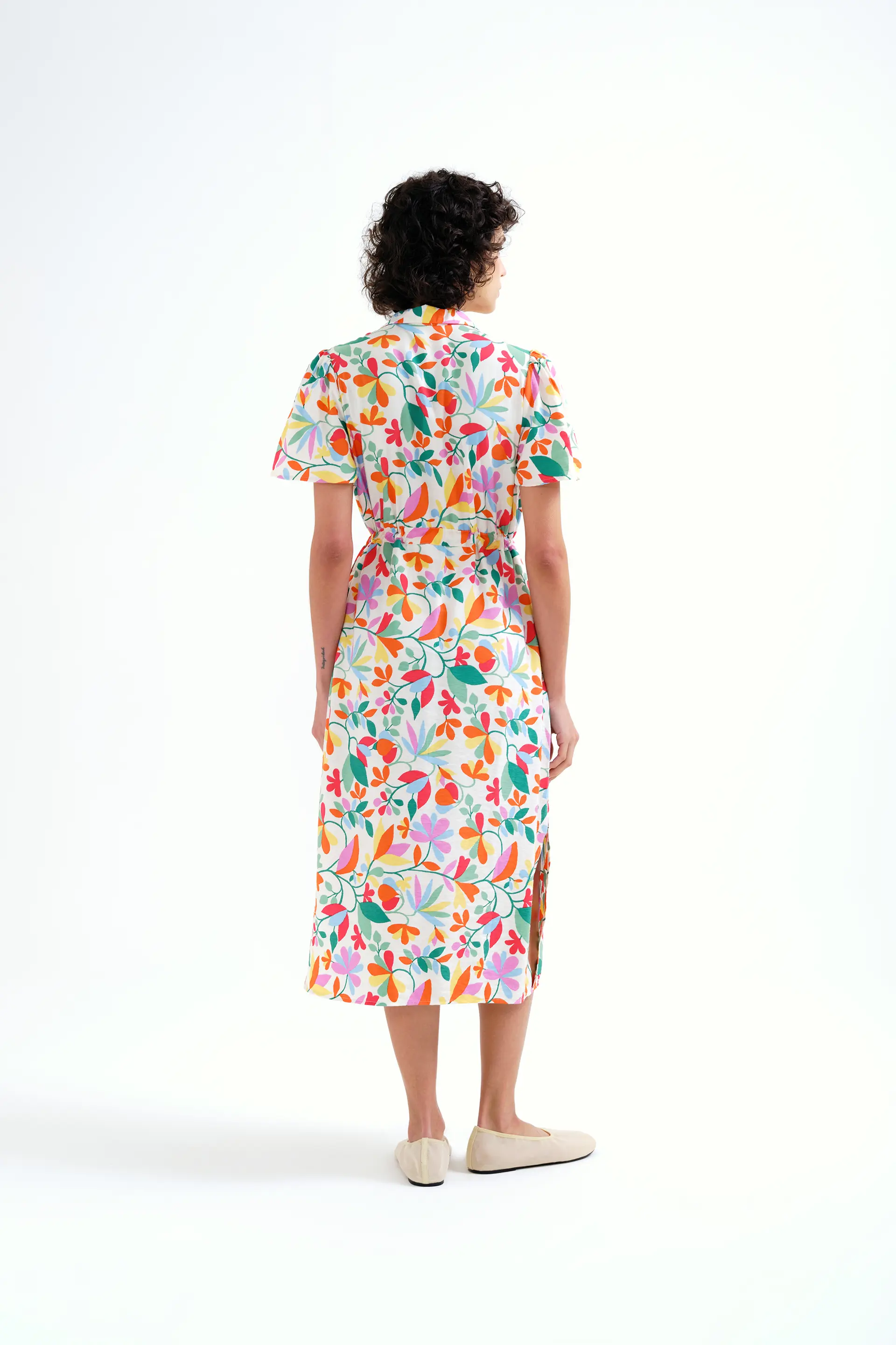 Vestido midi con estampado Lotto - Image 3