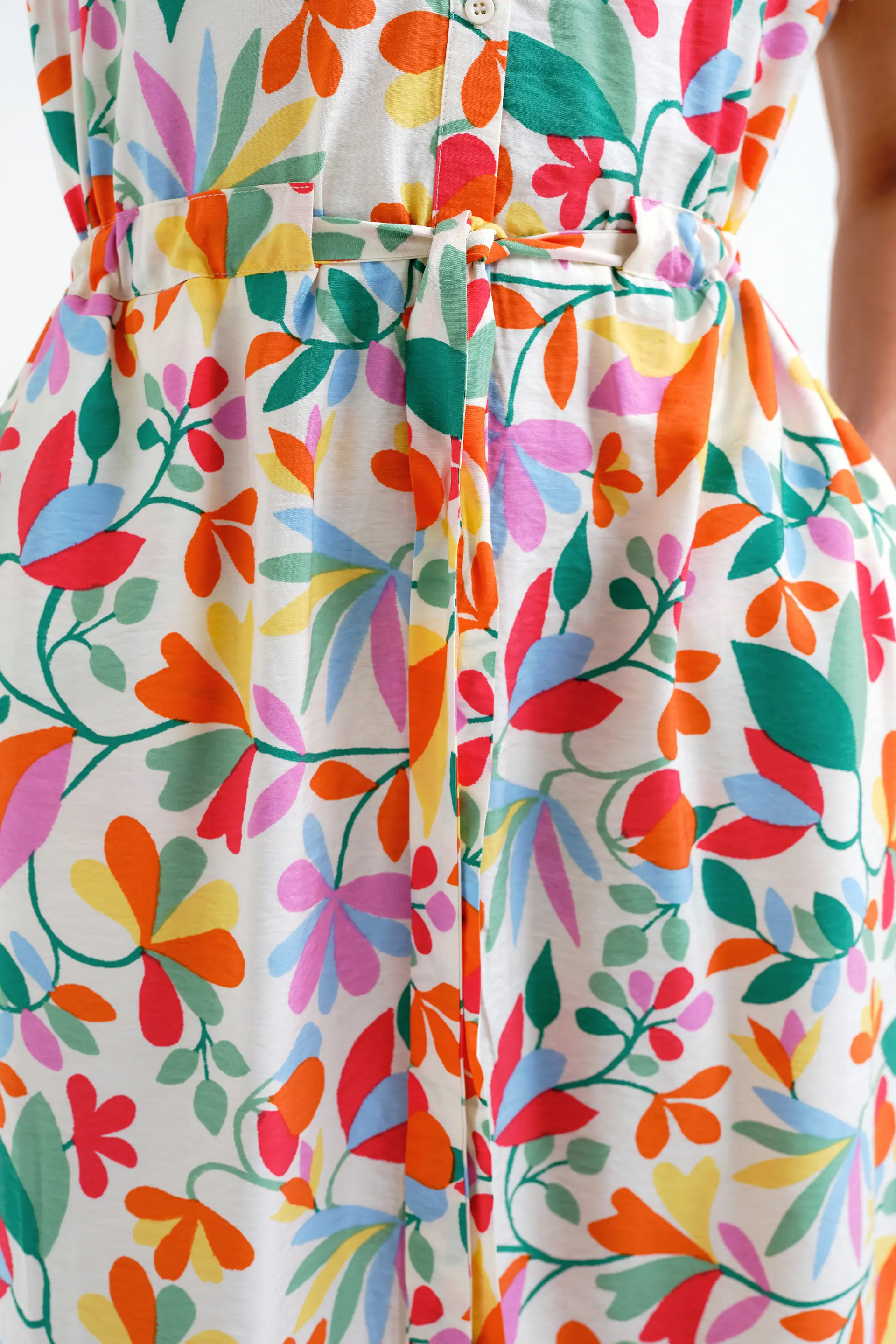 Vestido midi con estampado Lotto - Image 4