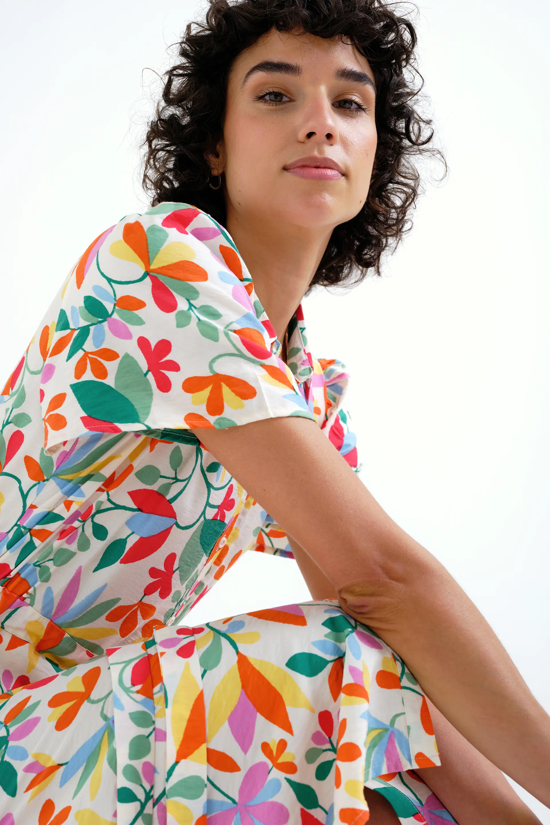 Vestido midi con estampado Lotto - Image 5