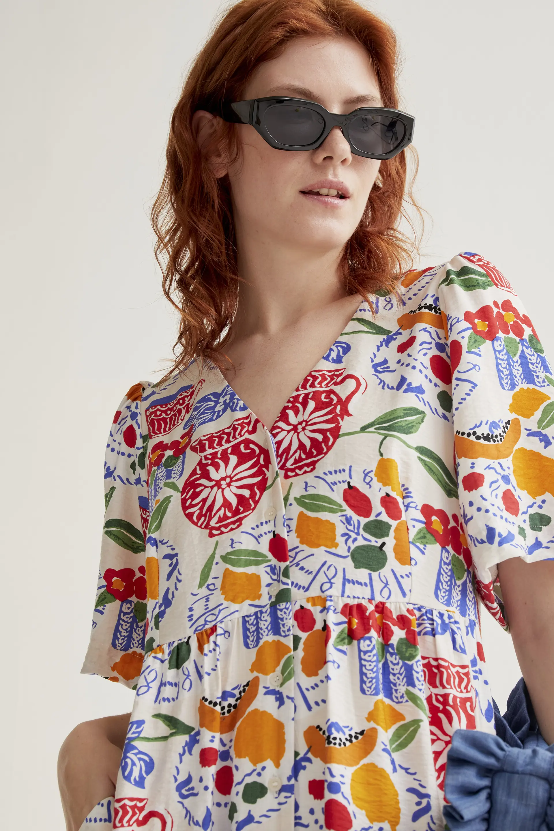 Vestido midi con estampado Lush - Image 4