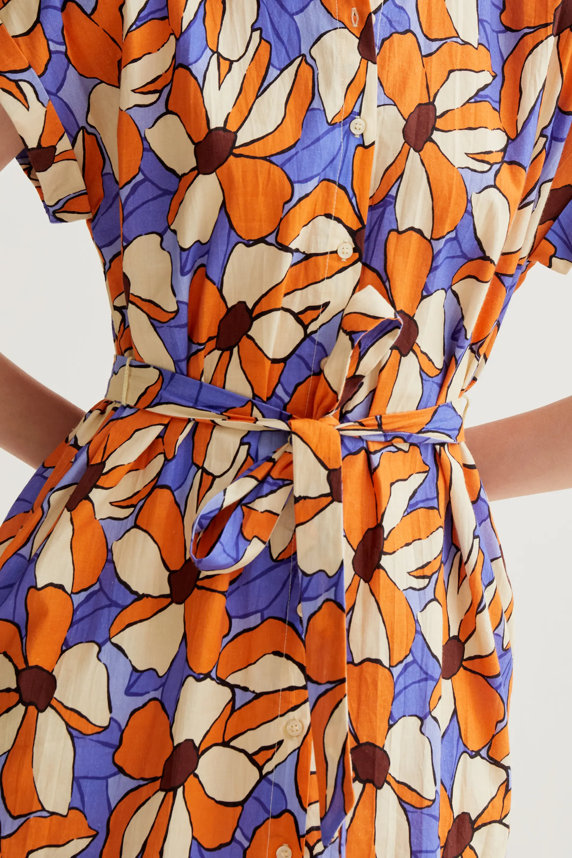 Vestido midi con estampado Marigold - Image 4