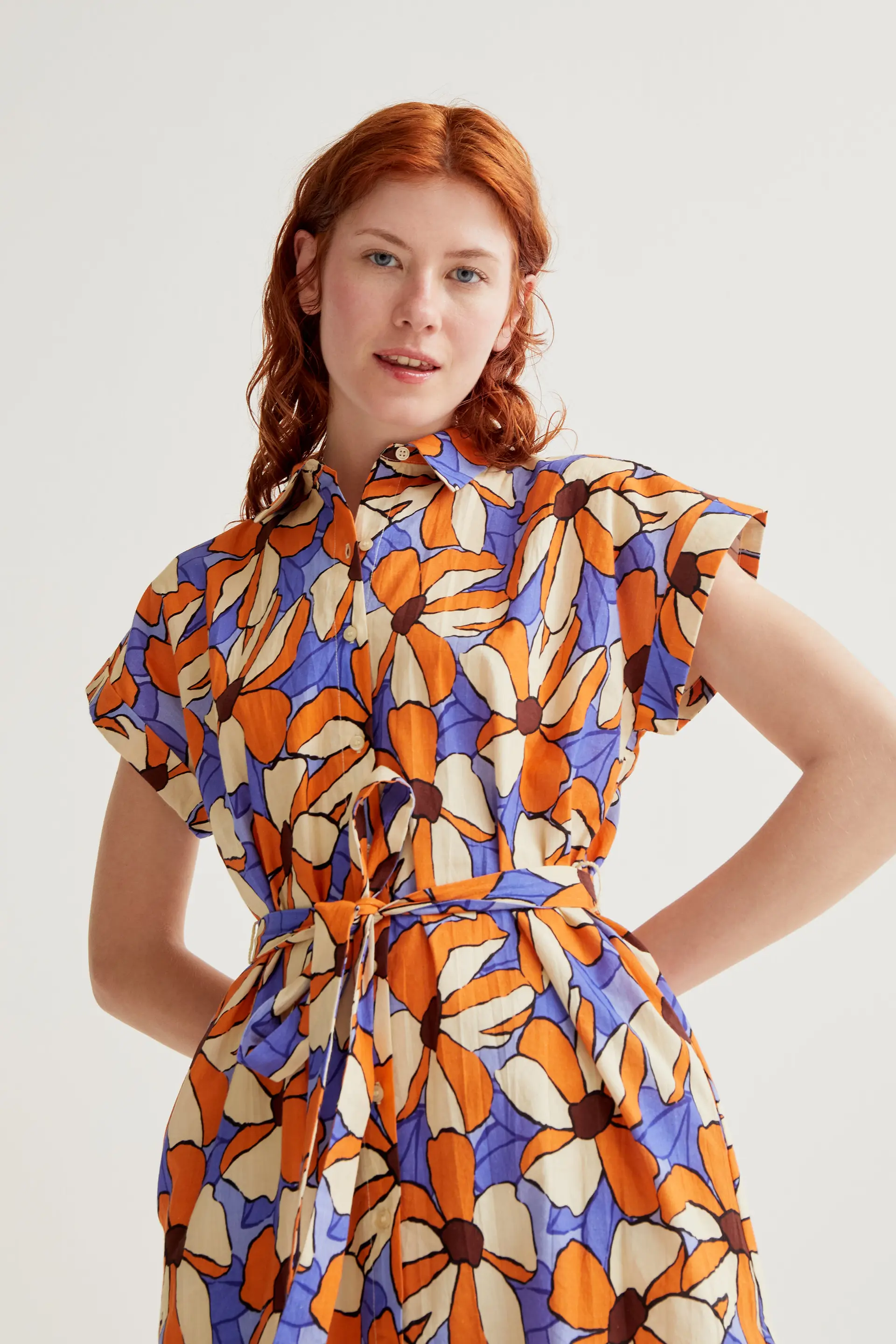 Vestido midi con estampado Marigold - Image 5