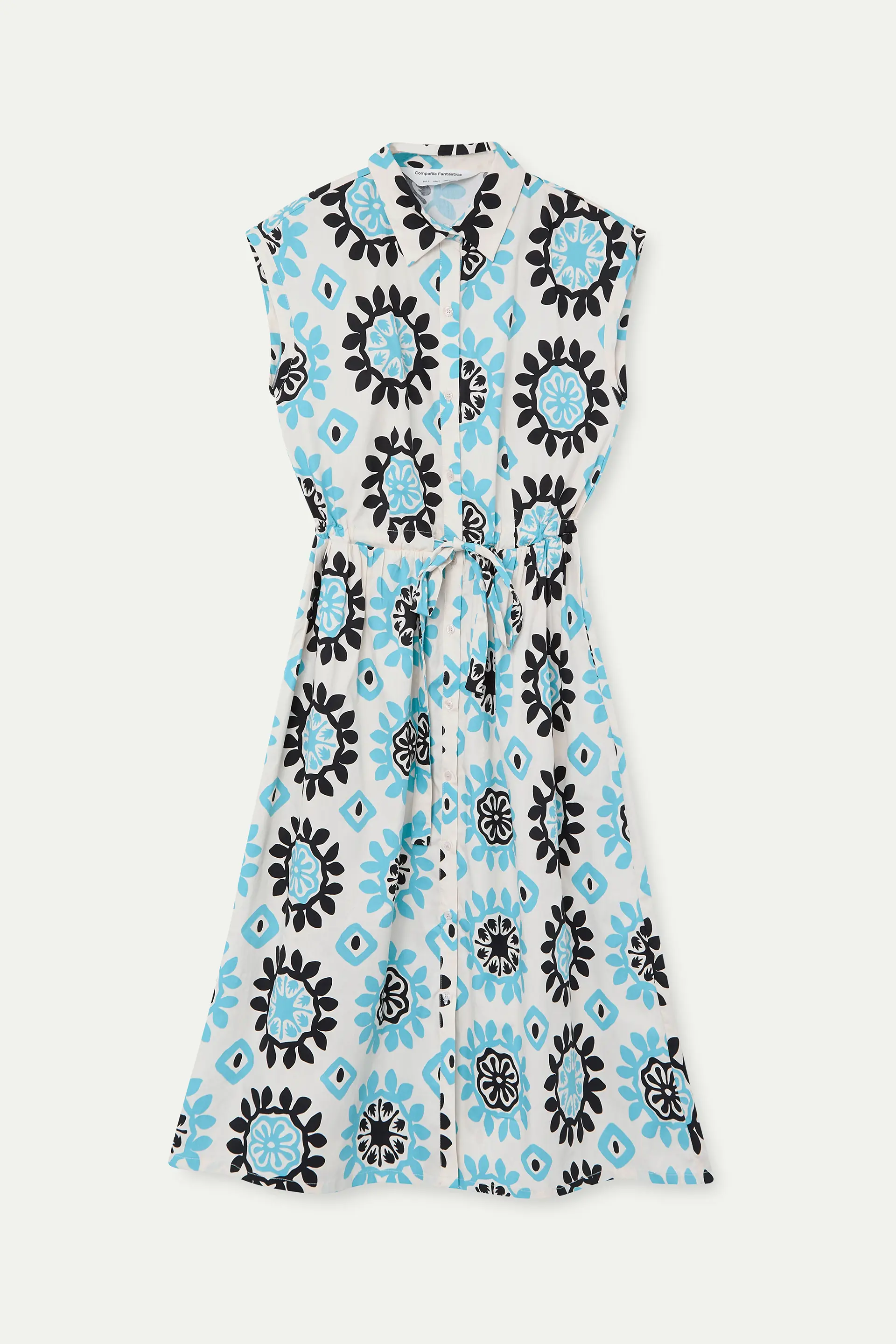 Vestido midi con estampado Waterfall - Image 2