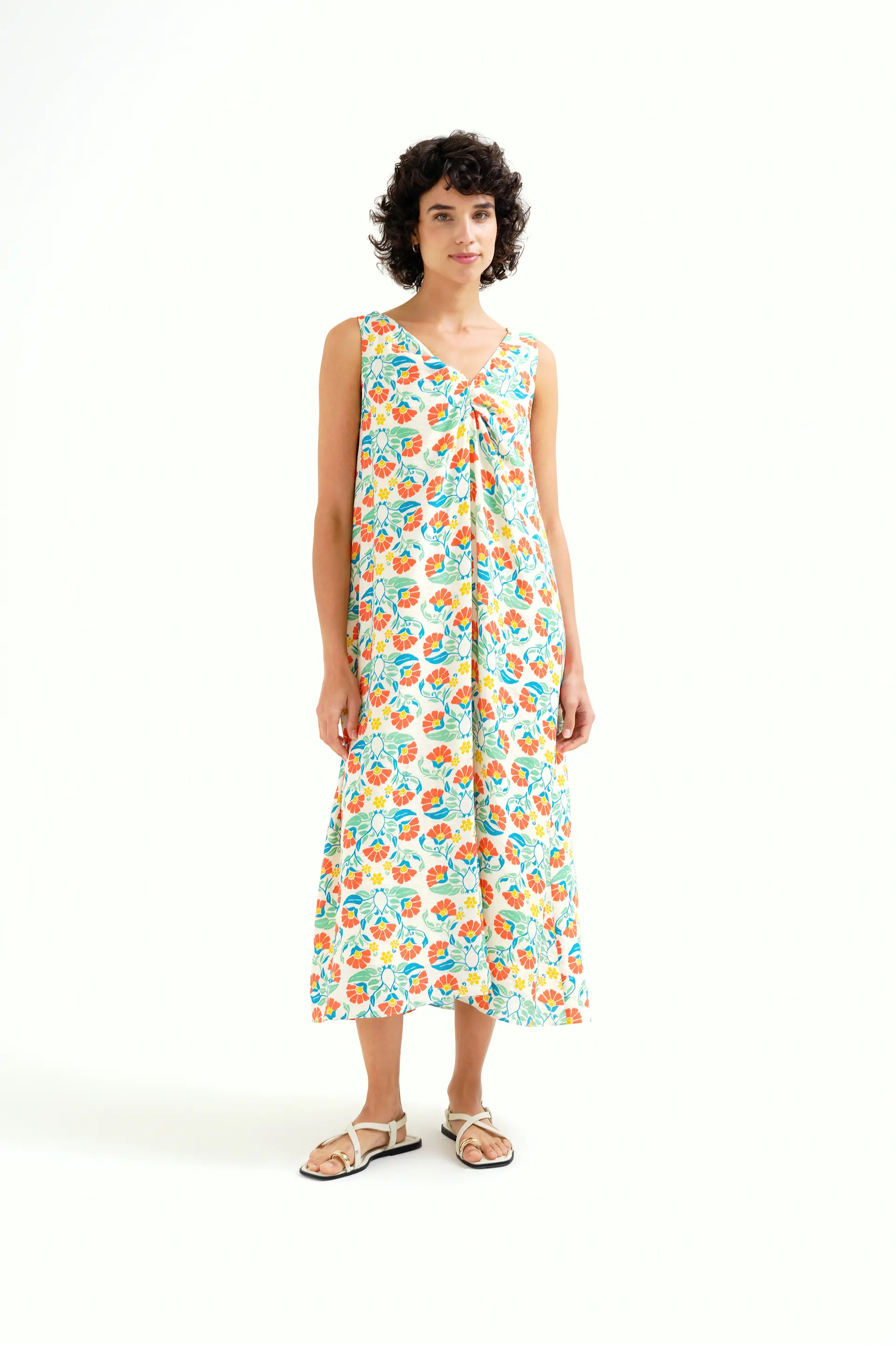 Vestido midi Small Royal